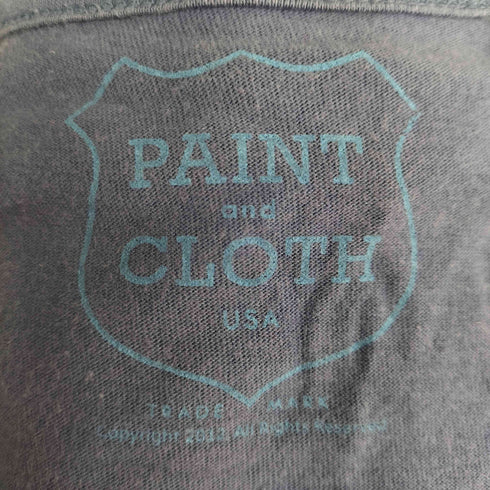 PAINT AND CLOTH 国旗プリント ノースリーブワンピース レディース