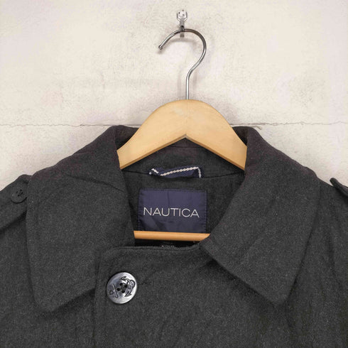 ノーティカ NAUTICA 裏地キルティングピーコート メンズ L