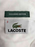 ラコステ LACOSTE ロゴ刺繍 L/S BDコットンシャツ メンズ JPN:3