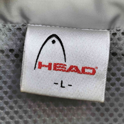 ヘッド HEAD 裏地メッシュ ロゴ袖刺繍 2WAY テック ナイロンジャケット メンズ JPN:L