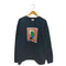 ザラ ZARA ARCHIVIE N75プリントデザイン クルーネックスウェット メンズ import:XL