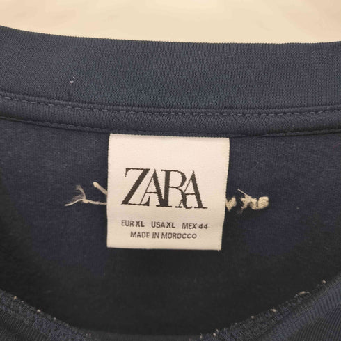 ザラ ZARA ARCHIVIE N75プリントデザイン クルーネックスウェット メンズ import:XL