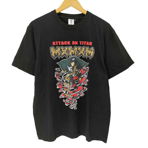 マジカルモッシュミスフィッツ MAGICAL MOSH MISFITS コラボ キャラクタープリント Tシャツ メンズ JPN:L