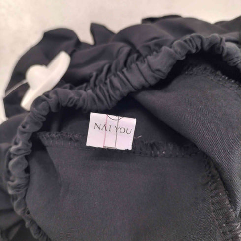 Y2K フリル クロス フレアスカート レディース