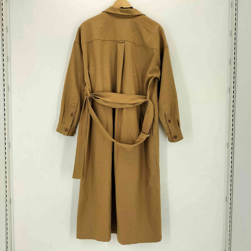 エルーラ Elura シングル ロングスリーブ トレンチコート レディース