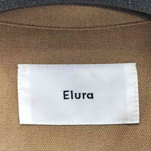 エルーラ Elura シングル ロングスリーブ トレンチコート レディース