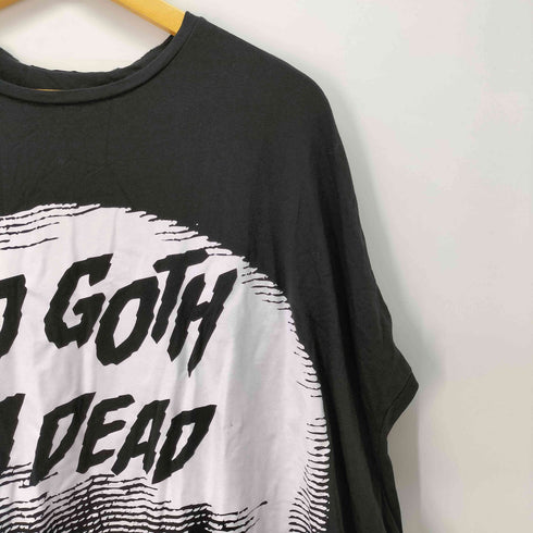 キルスター KILLSTAR ドクロ スカル プリント オーバーサイズ ノースリーブ Tシャツ メンズ 0/S
