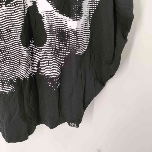 キルスター KILLSTAR ドクロ スカル プリント オーバーサイズ ノースリーブ Tシャツ メンズ 0/S