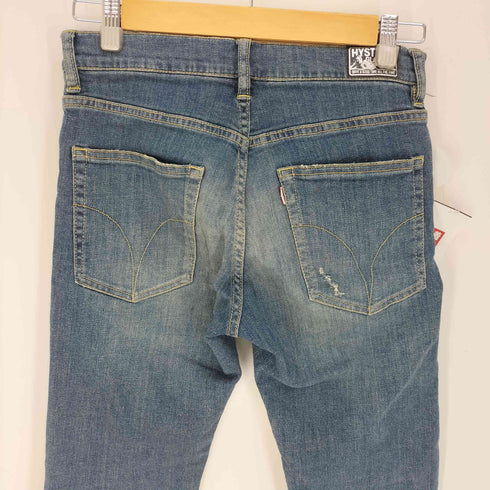 ヒステリックグラマー HYSTERIC GLAMOUR イスコ社製 KPR加工 ハイパワーストレッチデニム ジップフライ スキニー パンツ レディース 28
