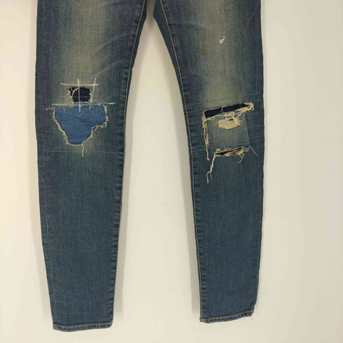 ヒステリックグラマー HYSTERIC GLAMOUR イスコ社製 KPR加工 ハイパワーストレッチデニム ジップフライ スキニー パンツ レディース 28