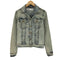 ザラ ZARA USED加工 ストレッチ デニムジャケット メンズ import:XS