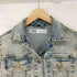 ザラ ZARA USED加工 ストレッチ デニムジャケット メンズ import:XS