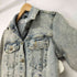 ザラ ZARA USED加工 ストレッチ デニムジャケット メンズ import:XS