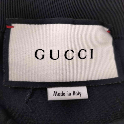 グッチ GUCCI ウール ハウンドトゥース ワイド パンツ レディース EUR:36