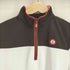 ラバンスポーツ LANVIN SPORT プリント ハーフジップ S/S ポロシャツ レディース JPN:38