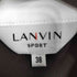 ラバンスポーツ LANVIN SPORT プリント ハーフジップ S/S ポロシャツ レディース JPN:38