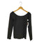 リタジーンズトウキョウ RITA JEANS TOKYO RITA OVAL NECK RIB LS TOP オーバルネック リブカットソー レディース