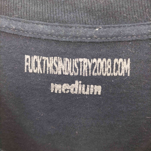 Fuck This Indtry DJ CHEETAH SHIRT メンズ