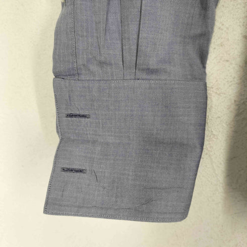 バーバリーブラックレーベル BURBERRY BLACK LABEL 刺繍ポケットボタンシャツ メンズ US:42
