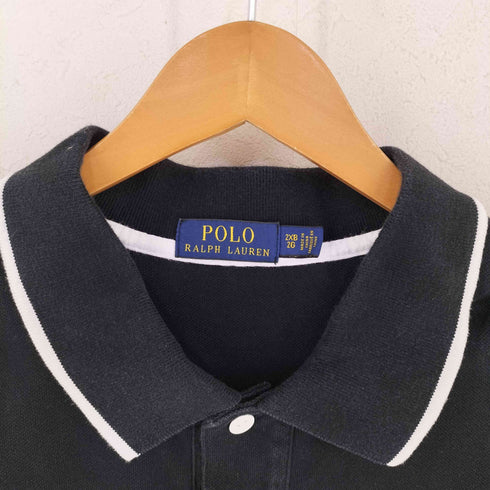 ポロラルフローレン POLO RALPH LAUREN BLACK WATCH POLO TEAM 長袖ポロシャツ メンズ 2XB