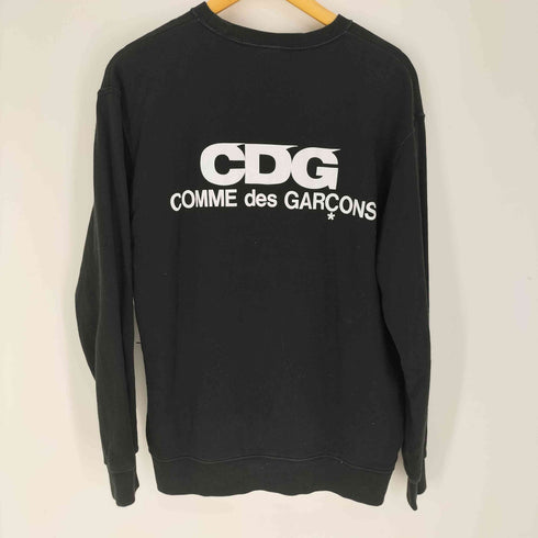 シーディージー CDG AD2020 バックプリント クルーネック プルオーバー スウェット メンズ JPN:XL