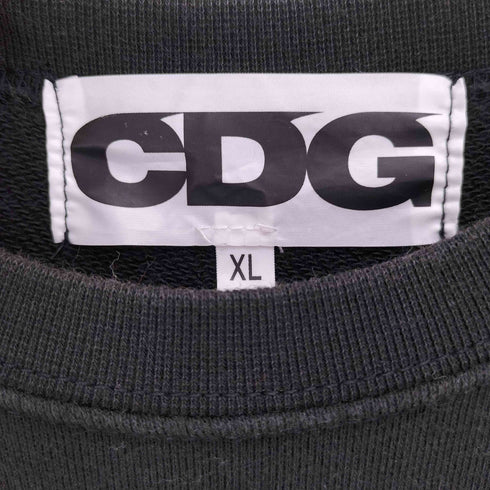シーディージー CDG AD2020 バックプリント クルーネック プルオーバー スウェット メンズ JPN:XL