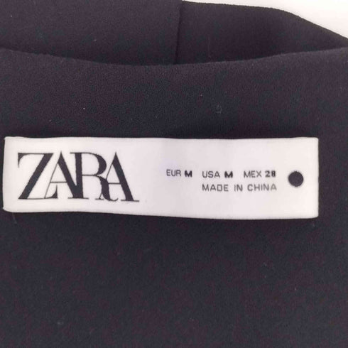 ザラ ZARA バックル ベスト ジレ レディース import:M