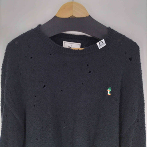 メゾンミハラヤスヒロ Maison MIHARA YASUHIRO 24AW DISTRESSED KNIT PULLOVER ダメージニット レディース 36