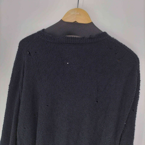 メゾンミハラヤスヒロ Maison MIHARA YASUHIRO 24AW DISTRESSED KNIT PULLOVER ダメージニット レディース 36