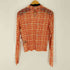 パメオポーズ Pameo Pose 24SS My checkered patterns sheer long sleeves レディース FREE