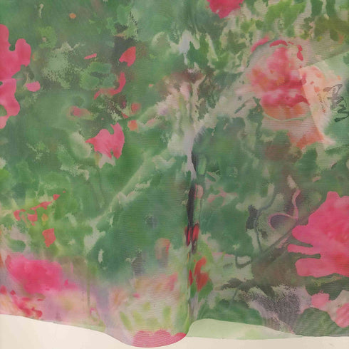 パムパークスアンドミニ P.A.M. PERKS AND MINI FLORAL MESH LONGSLEEVE T-SHIRT レディース JPN:S