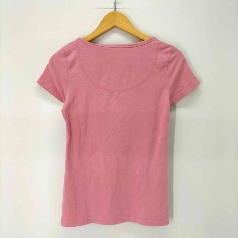 sorridere ラインストーン リボン プリントTシャツ レディース JPN:M