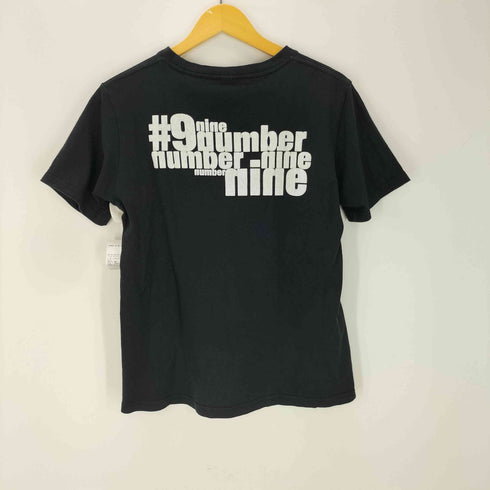 N NUMBER N(N) ボックス ロゴ & ナンバーナイン バック ロゴ Tシャツ メンズ 2
