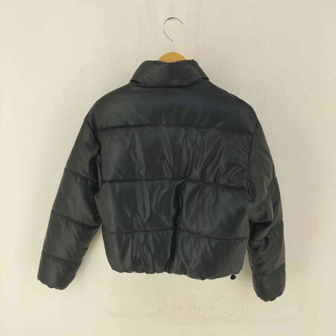 ザラ ZARA エコレザー 中綿ジャケット レディース S