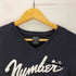 N NUMBER フェンダーロゴ プリント S/S ポケ付き Vネック Tシャツ メンズ JPN:2