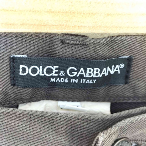 ドルチェアンドガッバーナ DOLCE&GABBANA コットンスキニーパンツ メンズ 44