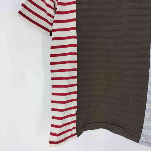 JOUR/NÉ ジョルネ 3D パネル マルチ ボーダー S/S Tシャツ レディース FREE