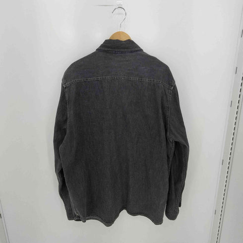 リーバイス Levis TWO HORSE BRAND ビッグシルエット 長袖 ブラックデニムシャツ メンズ XL