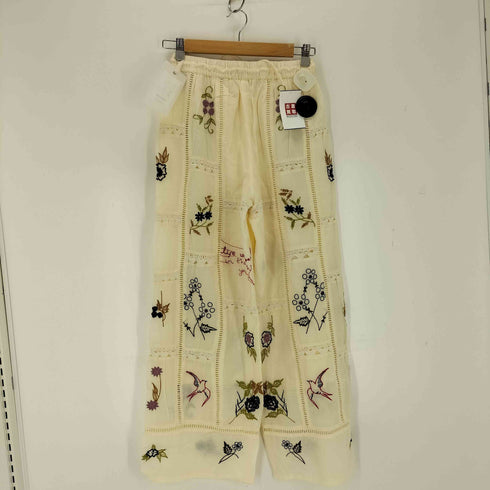 トゥデイフル TODAYFUL 26SS Embroidery Patchwork Trousers レディース 36