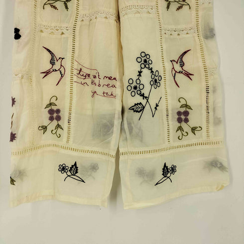 トゥデイフル TODAYFUL 26SS Embroidery Patchwork Trousers レディース 36