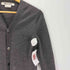 コムデギャルソンコムデギャルソン COMME des GARCONS COMME des GARCONS AD2009 ウール Vネック ロング丈 カーディガン レディース JPN:S
