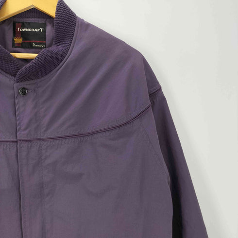 ペニーズタウンクラフト PENNEYS TOWNCRAFT DERBY JACKET N/C WEATHER 裏地 総柄 ペイズリー カップショルダー 中綿 ダービー ジャケット ブルゾン IDEALジップ メンズ import:XL
