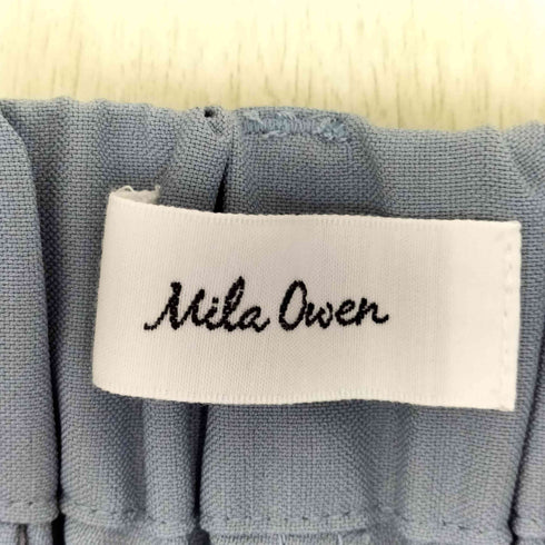 ミラオーウェン Mila Owen ラップタックワイドパンツ レディース JPN:1