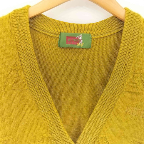 ケンゾーゴルフ KENZO GOLF 90S マルチカラー ニット ベスト レディース