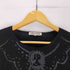 コムデギャルソン COMME des GARCONS 08AW AD2008 フリル プリント ウール ニット カットソー レディース JPN:M