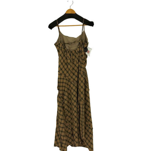 メゾンスペシャル MAISON SPECIAL Plaid Pattern Combination Frill Dress レディース JPN:38