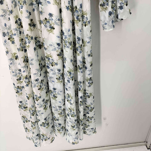 ナチュラルクチュール natural couture フラワージャガードプチハイパイピングワンピース レディース FREE