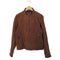 バナナリパブリック BANANA REPUBLIC 00S 牛革 ロングスリーブ レザージャケット レディース S