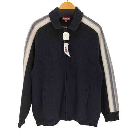シュプリーム Supreme 23SS SLEEVE STRIPE ZIP UP SWEATER メンズ import:L