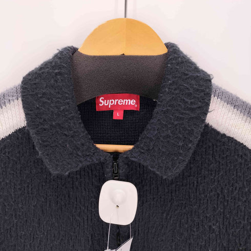 シュプリーム Supreme 23SS SLEEVE STRIPE ZIP UP SWEATER メンズ import:L